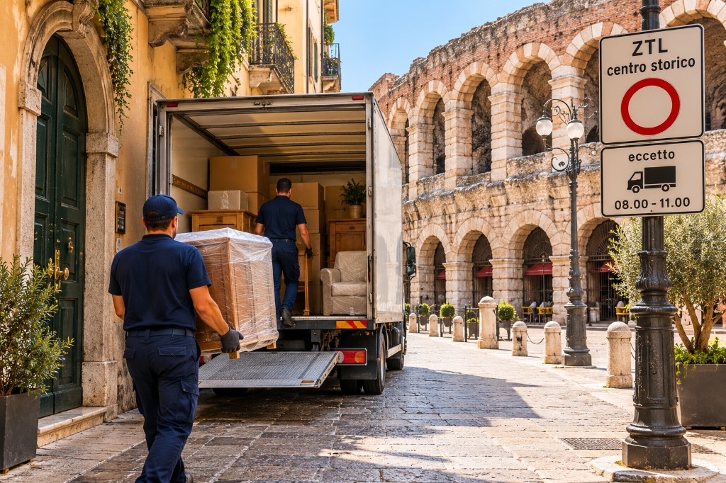 Sgombero in ZTL e centro storico a Verona: come si organizza